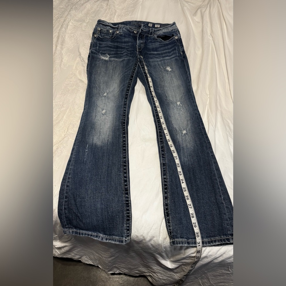 Miss Me Signature Boot Jeans Distressed